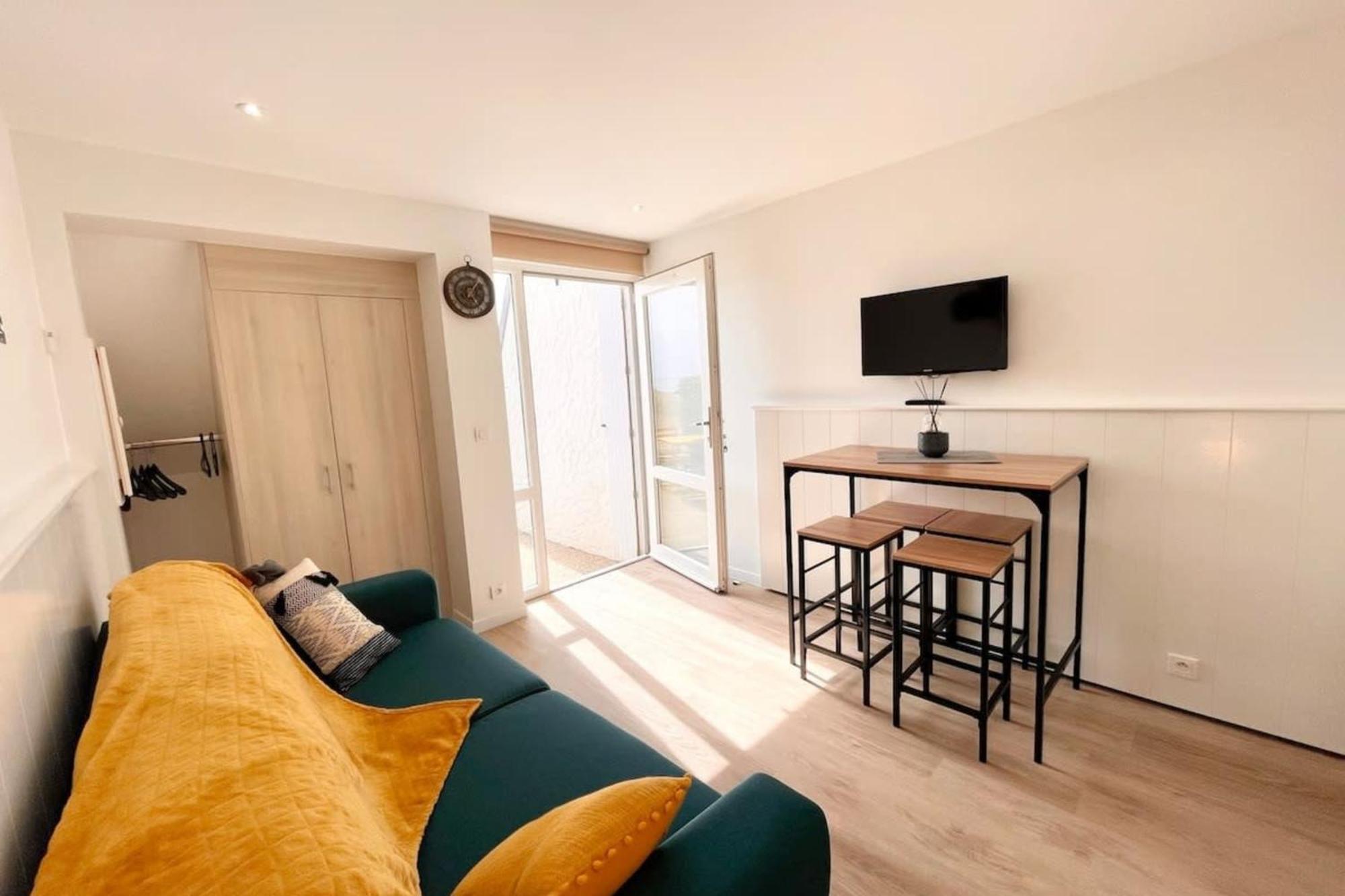 Maisonnette De Charme Refaite A Neuf Vue Mer Guidel Εξωτερικό φωτογραφία